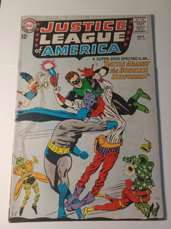 Justice League of America #35 FN- 5.5 DC Comics c272