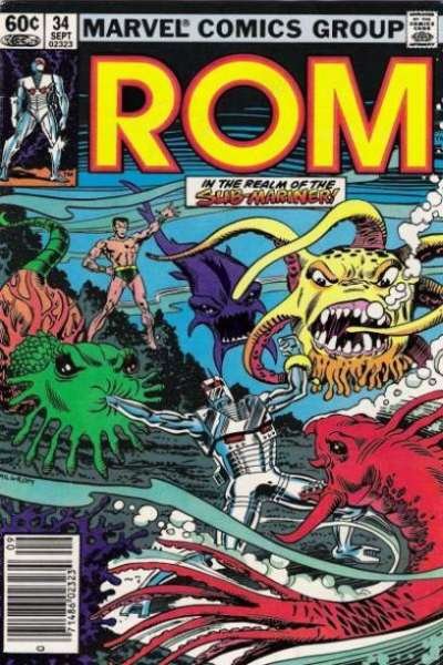 Rom (1979 series) #34, VF+ (Stock photo)