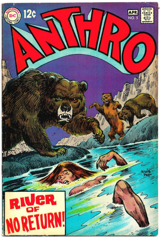 ANTHRO COMPLETE RUN! (SHOWCASE #74, Issues #1-6) (1968-69)4.5 VG+  Howie Post!