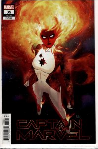 Captain Marvel #35 Dauterman Cover (2022) Captain Marvel