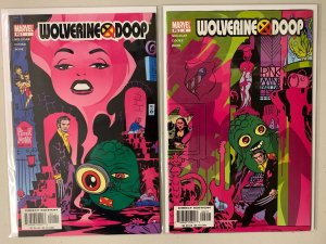 Marvel Comics Wolverine Doop set:#1-2 8.0 VF (2003)