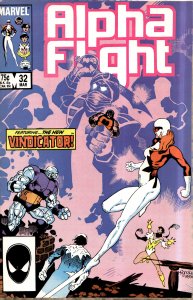 Alpha Flight #32 (1986) Alpha Flight [Key Issue]