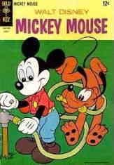 Mickey Mouse (Walt Disney's ) #118 GD ; Gold Key | low grade comic August 1968 P