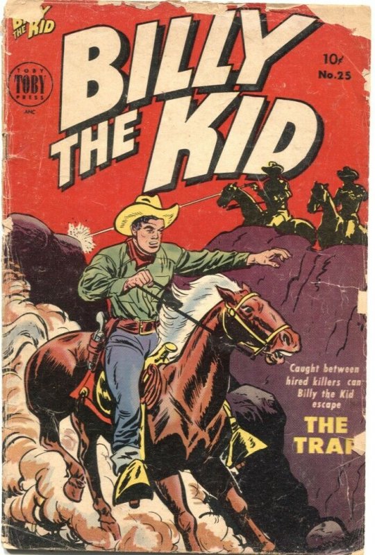 BILLY THE KID ADVENTURE #25-1954-TERROR OF THE EVERGLADES-SEMINOLES 