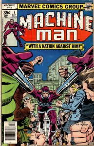 Machine Man #7 (1978) Machine Man [Key Issue]