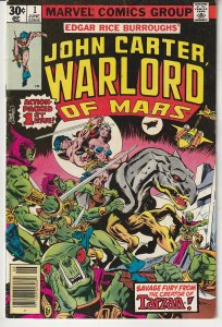 John Carter Warlord of Mars #1 (1977)