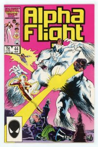 Alpha Flight #44 Purple Girl  VF