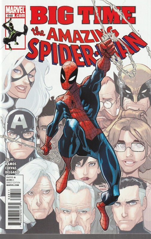 Amazing Spider-Man Vol 1 # 648 Cover A NM Marvel 2010 [V4]