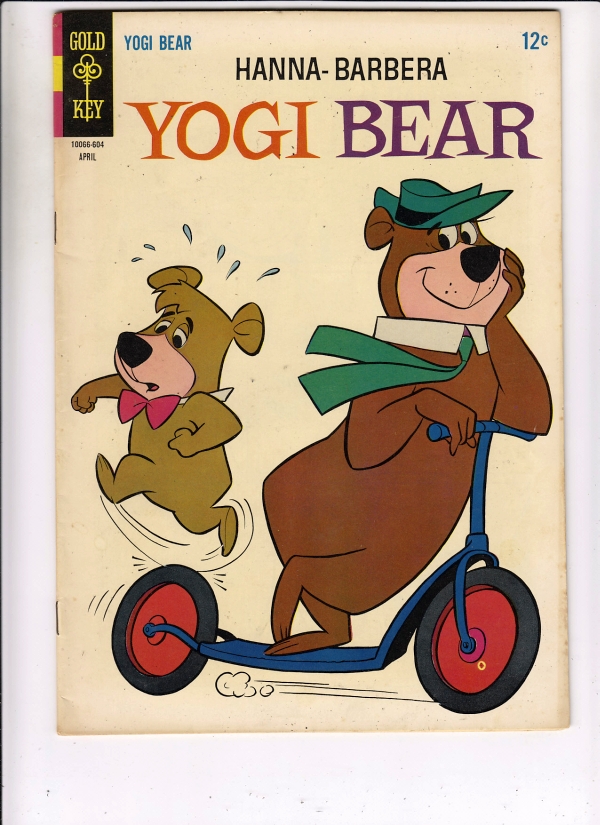 Yogi Bear #24 (Apr-66) VF/NM High-Grade Yogi Bear, Boo Boo | Comic Books -  Silver Age, Dell, Cartoon Character / HipComic