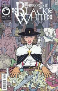 Warrior Nun: Black And White #12 VF ; Antarctic | Print Run: 5,200