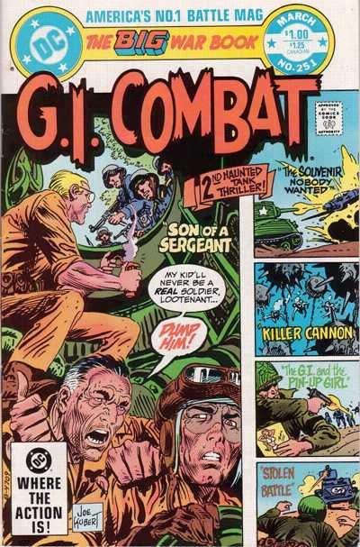 G.I. Combat (1957 series) #251, VF- (Stock photo)