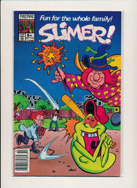 NOW Comics LOT of 3-  SLIMER GHOST BUSTERS  #5,6,8 FINE/VERY FINE (PF628) 