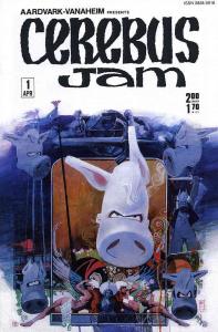 Cerebus Jam #1 VG ; Aardvark-Vanaheim | low grade comic Bill Sienkiewicz