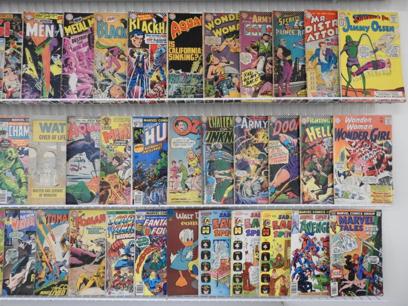 Huge Lot Silver/Bronze Comics W/Spider-man, X-Men, Thor, Batman, FF, Avengers+