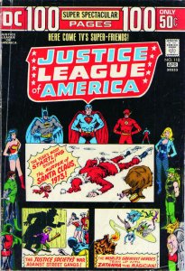 Justice League of America #110 VG ; DC | low grade comic 100 Pages Super Spectac