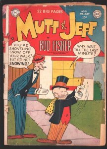 Mutt & Jeff #51 1951-DC-Budd Fisher's wacky characters-FR