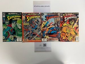 4 Superman DC Comic Books # 470 471 472 473 Batman Wonder Woman Robin 41 JS30