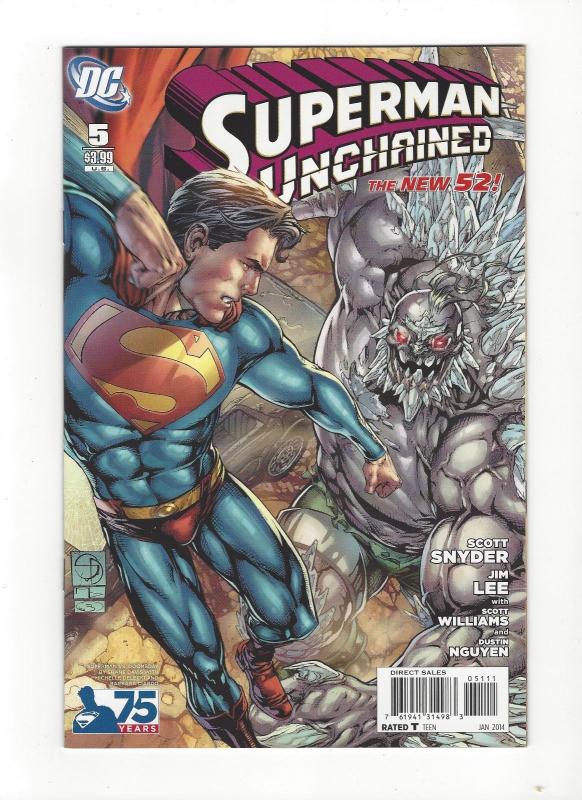 Superman Unchained #5  DC Comics New 52 Doomsday Variant NM