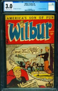 Wilbur Comics #5 CGC 3.0 First appearance of KATY KEENE-Archie 1139258005