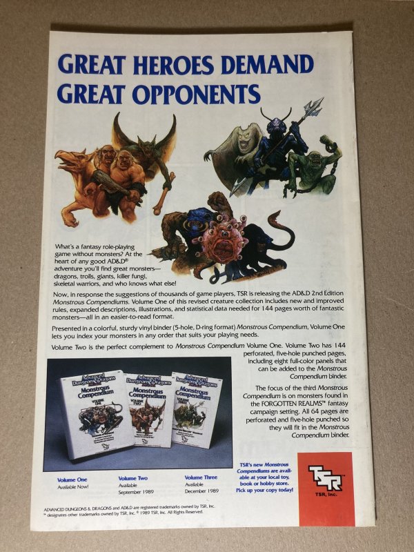 Secret Origins Special 1 (1989) NM- Penguin Two Face & Riddler Origin