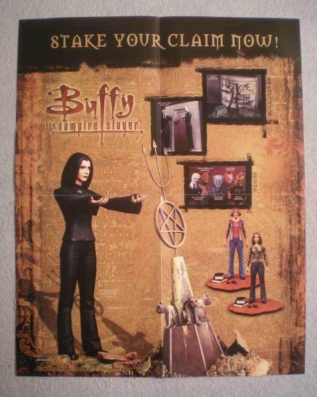 BUFFY THE VAMPIRE Promo Poster, 16x20, 2004, Unused, more Promos in store