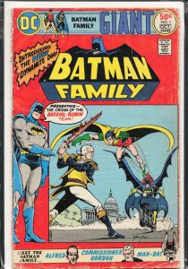 The Batman Family #1 (1975) Batgirl and Robin