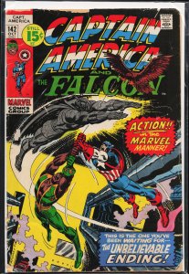 Captain America #142 (1971) Captain America and the Falcon
