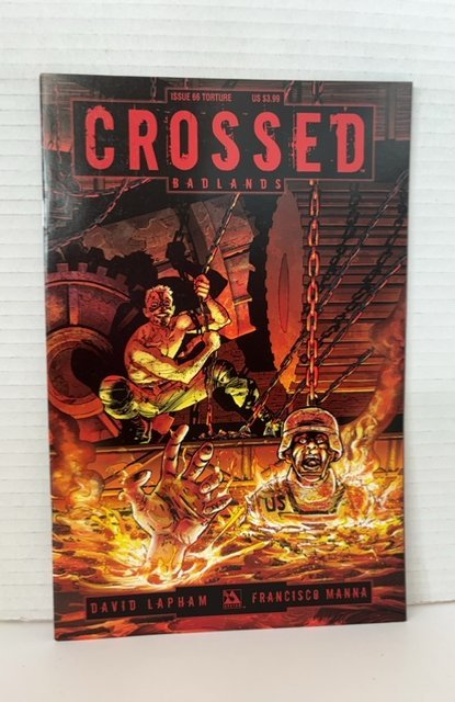 Crossed Badlands #66 Torture Variant by German Erramouspe (2014)