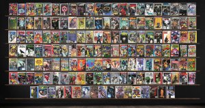 Huge Lot 140+ Comics with Wolverine, Jla, Ultimate X-Men & More!