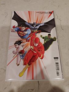 JUSTICE LEAGUE #47 JANIN CARD STOCK VARIANT COVER B 1ST PRINT
