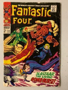 Fantastic Four #63 Blastaar, Sandman 3.0 (1967)