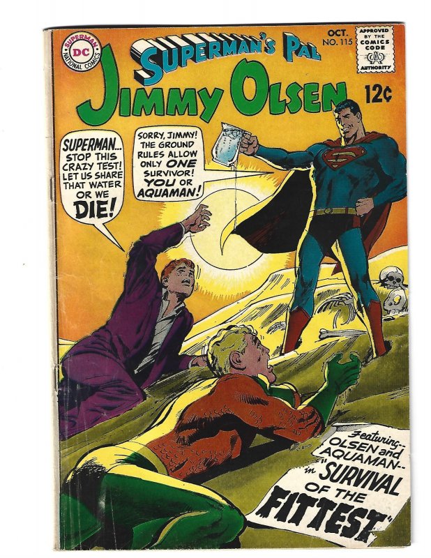 Superman's Pal, Jimmy Olsen #115 (1968)