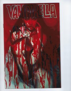 Vampirella #6 (2019) Artgerm Blood Dripping Acetate Variant Dynamite Comics NM+