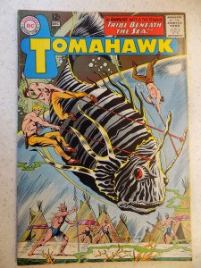 TOMAHAWK # 95 DC SILVER WESTERN ACTION ADVENTURE