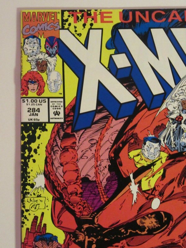 Uncanny X-Men #284 Guest-Starring Sunfire 1992 Marvel Comics