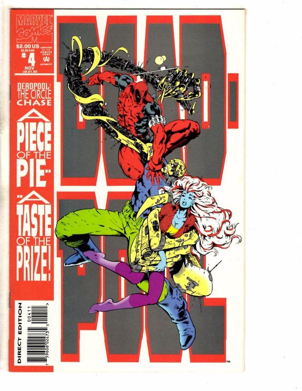 Deadpool A Circle Chase Complete Marvel Comics LTD Series # 1 2 3 4 NM 1stP J264