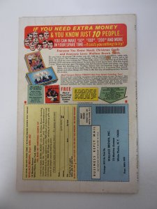 The Avengers Annual #3 (1969) VG condition stains back cover