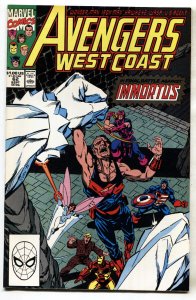 West Coast Avengers #62--comic book--1st Time-Keepers--Marvel