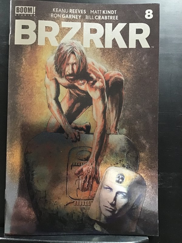 BRZRKR #8 cover D foil variant