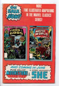 Marvel Classics Comics #21 - Master of the World (Marvel, 1977) - VG
