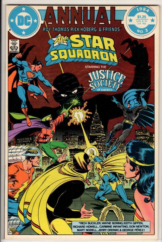 All-Star Squadron Annual #3 Direct Edition (1984) 9.4 NM