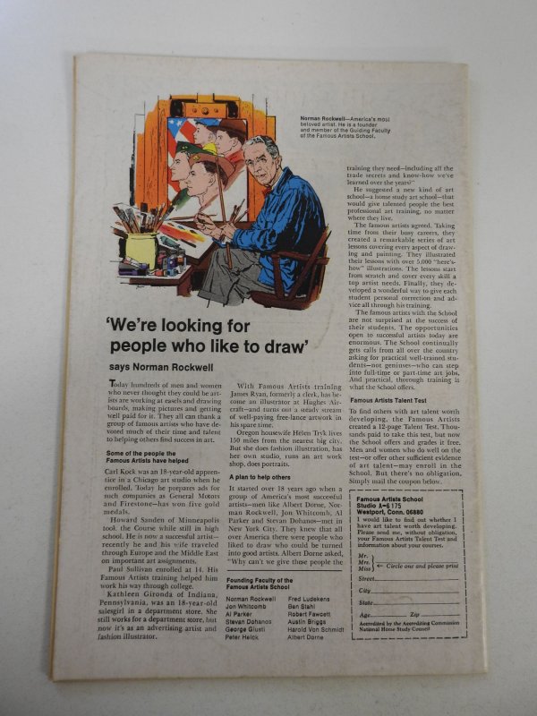 The Silver Surfer #10 (1969) GD+ Condition centerfold detached, ink fc