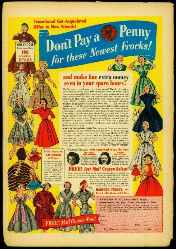 Warfront #19 1954- Lee Elias cover- Korean War- Golden Age FR