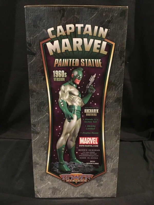 CAPTAIN MARVEL(1960s) Bowen Designs Full-Size, Painted Statue, 2007, #307/1000