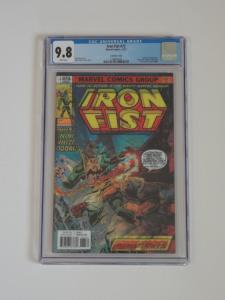 Iron Fist #73 CGC 9.8; 3D lenticular cover--Homage to Iron Fist #14!!