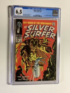 Silver surfer 3 CGC 6.5 off-white pages Marvel 1968 first Mephisto