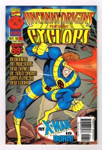 Uncanny Origins Featuring Cyclops #1  (1996) X-MEN  X-MAN