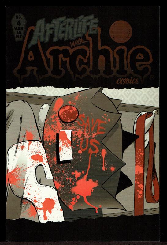 Afterlife With Archie #4 1st Printing Variant Cover (Apr 2014, Archie)  9.4 NM