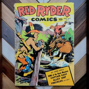 RED RYDER COMICS #27 GD (Dell 1944) Fred Harman Art | Pre-Code | Golden Age