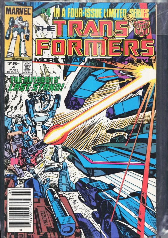 The Transformers #4 (1985) Transformers